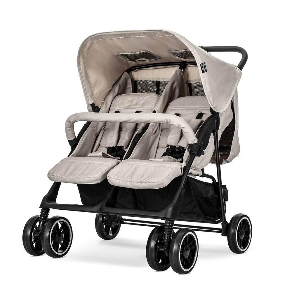 Καρότσι διδύμων Lorelli Twin Beige 10020072507 - Image 2