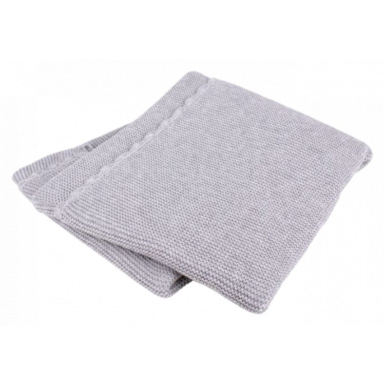 Κουβέρτα αγκαλιάς Interbaby Βαμβακερή grey