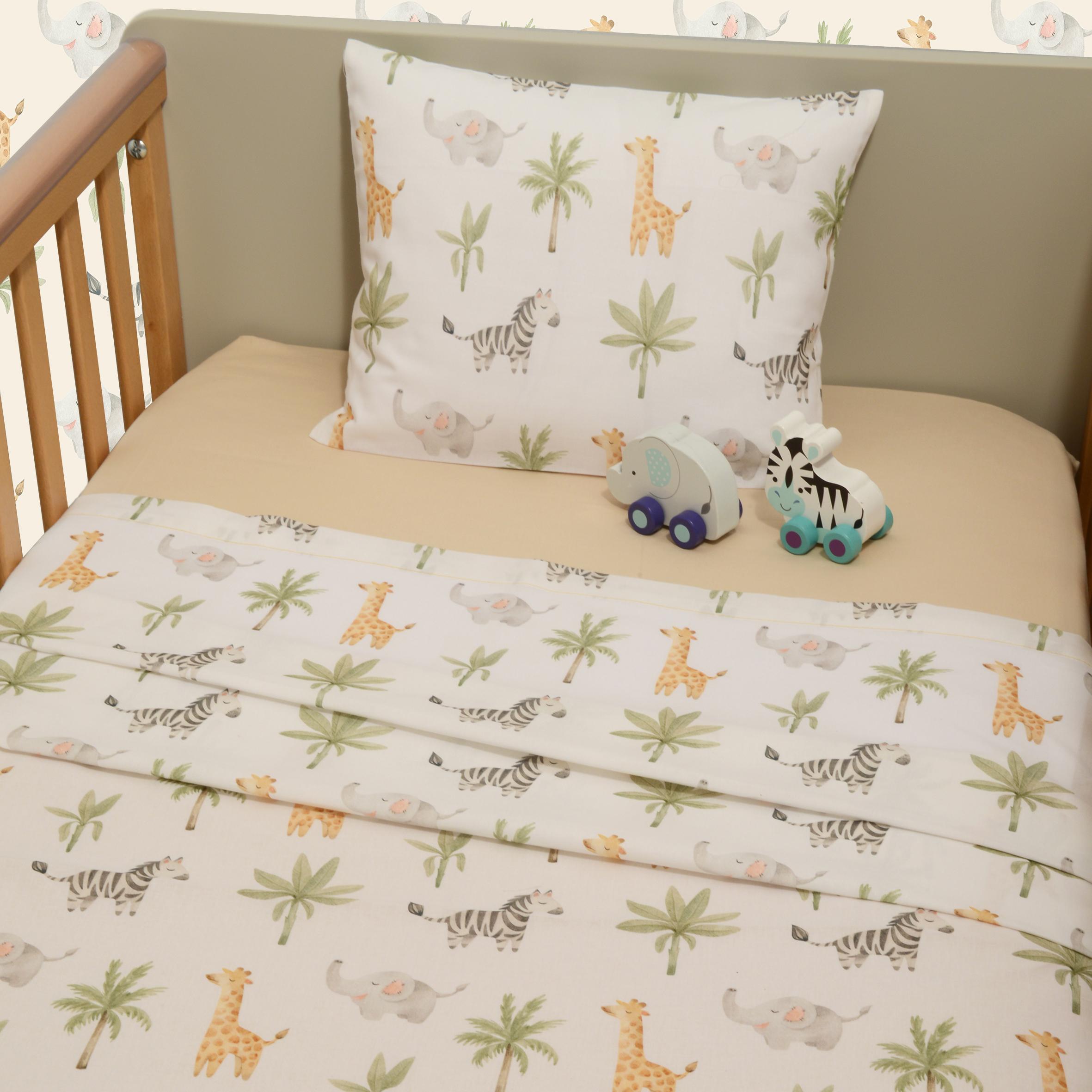 Σεντόνια κούνιας σετ 3 τεμ. Baby Oliver des. 424