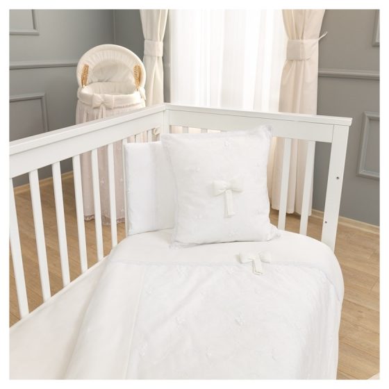 Σεντόνια σετ 3 τμχ Funna Baby Premium white