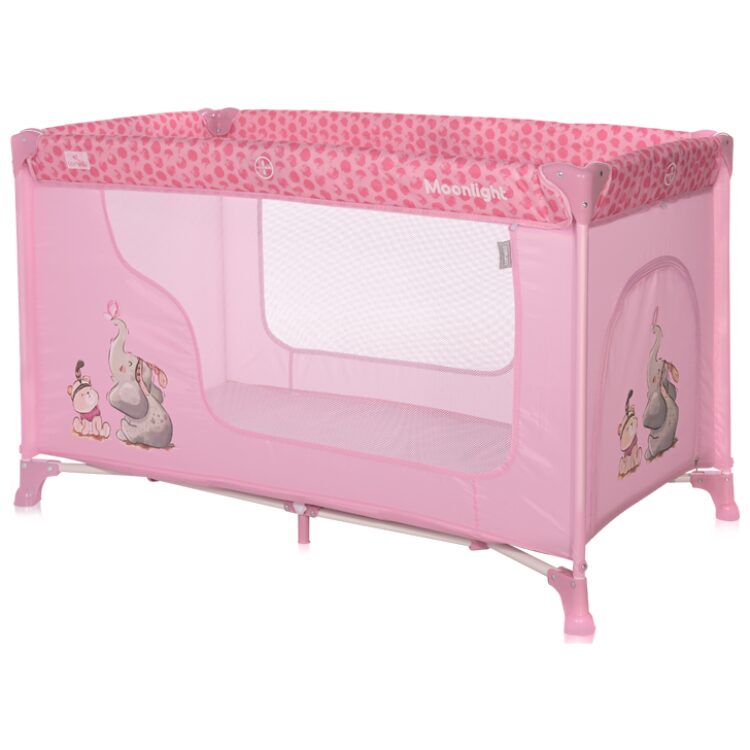 Παρκοκρέβατο Lorelli Moonlight 1 Layer  Mellow Rose Fellows 10080392363