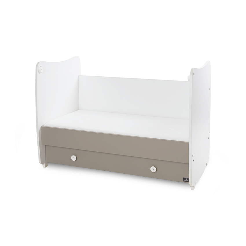 Βρεφικό κρεβάτι μετατρεπόμενο Lorelli Dream 60x120 White+String New 10150420046A - Image 5