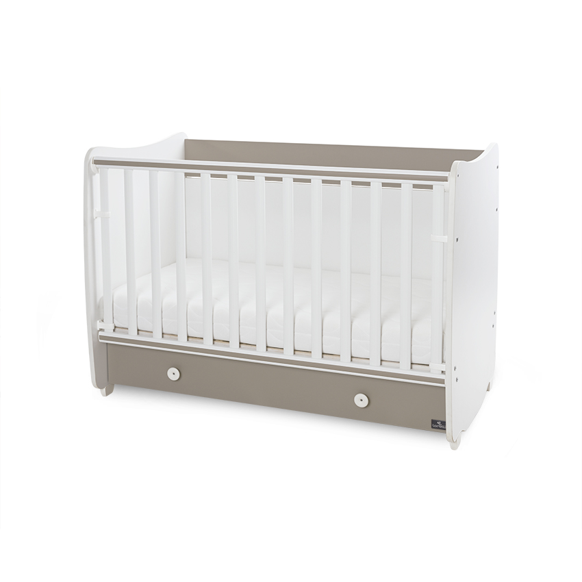 Βρεφικό κρεβάτι μετατρεπόμενο Lorelli Dream 60x120 White+String New 10150420046A