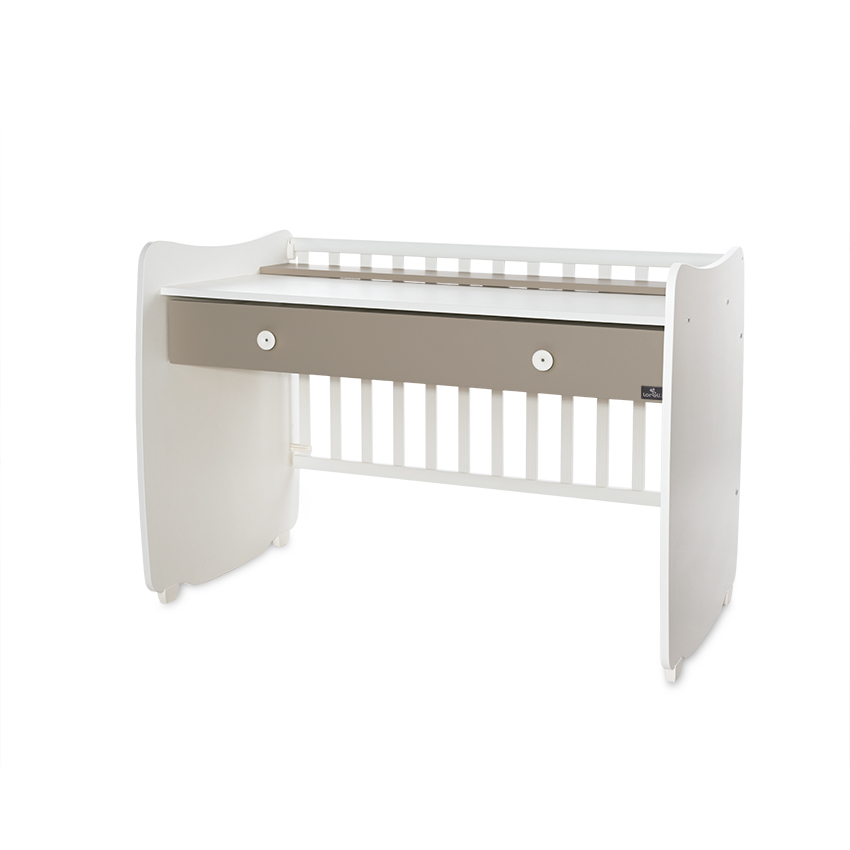 Βρεφικό κρεβάτι μετατρεπόμενο Lorelli Dream 60x120 White+String New 10150420046A - Image 6