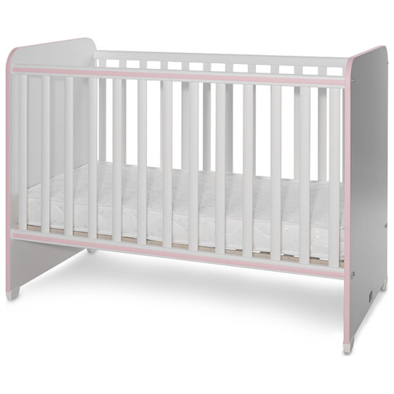 Βρεφικό κρεβάτι Lorelli Sweet Dream White+Orchid Pink