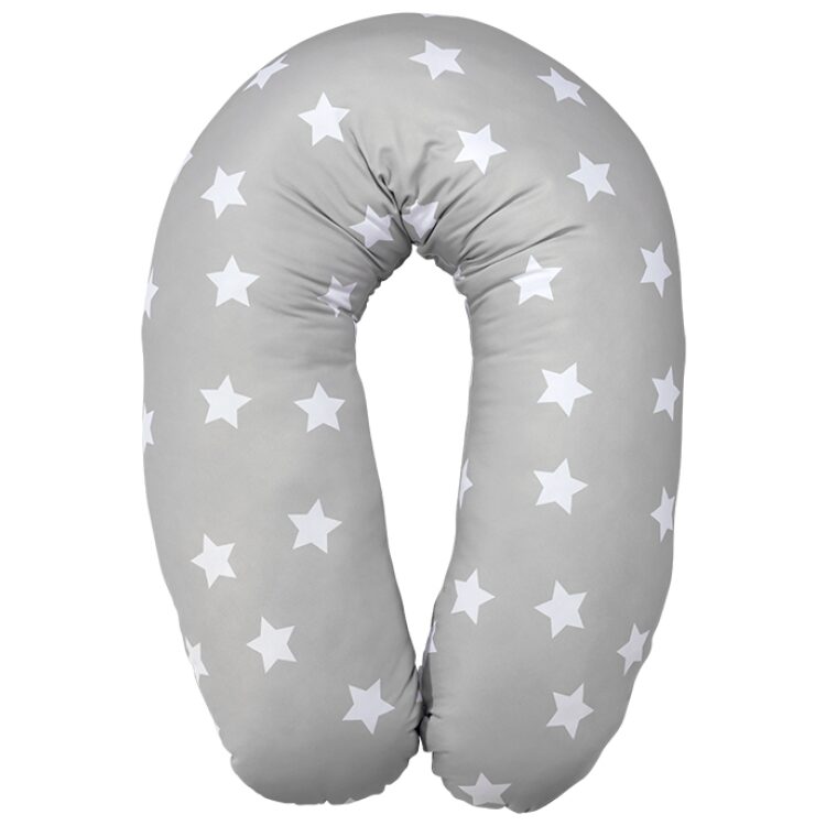 Μαξιλάρι θηλασμού Lorelli Ranforce 190 cm Stars Grey