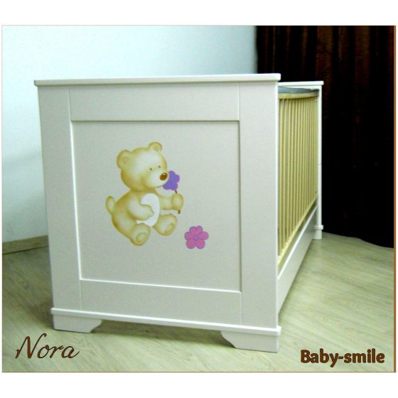 Κρεβάτι βρεφικό-προεφηβικό Baby Smile Nora - Image 2