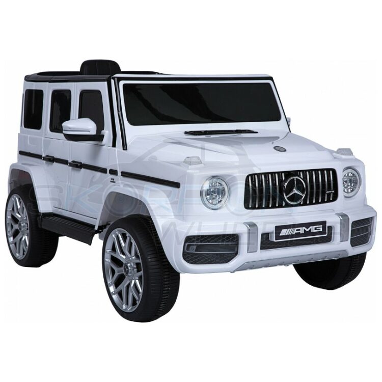 Ηλεκτροκίνητο παιδικό αυτοκίνητο Skorpion Mercedes AMG G63 Original 12V Λευκό - 5247036A