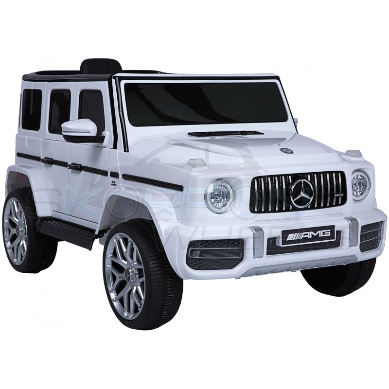 Ηλεκτροκίνητο παιδικό αυτοκίνητο Skorpion Mercedes AMG G63 Original 12V Λευκό - 5247036A