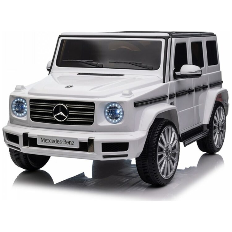 Ηλεκτροκίνητο παιδικό αυτοκίνητο Skorpion Mercedes G500 Original 12V Λευκό - 5246065A