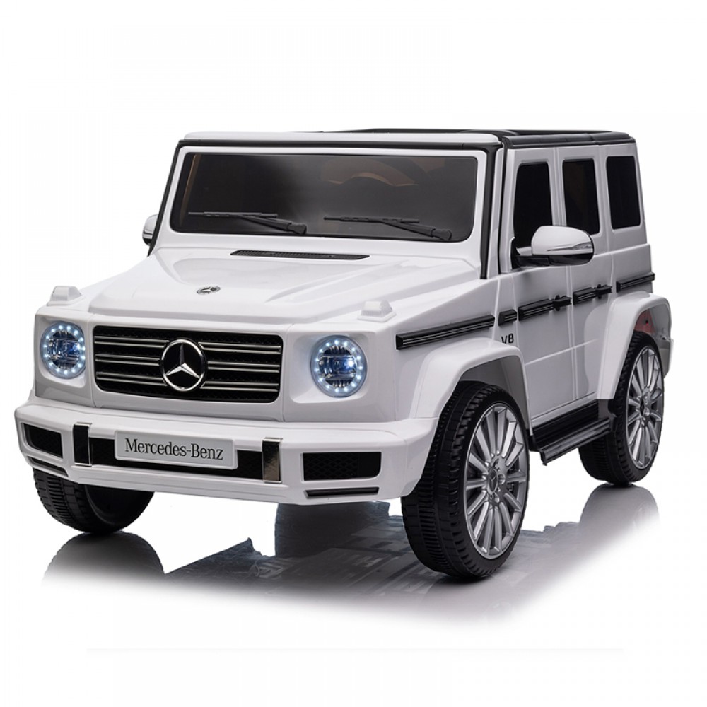 Ηλεκτροκίνητο παιδικό αυτοκίνητο Skorpion Mercedes G500 Original 12V Λευκό - 5246065A