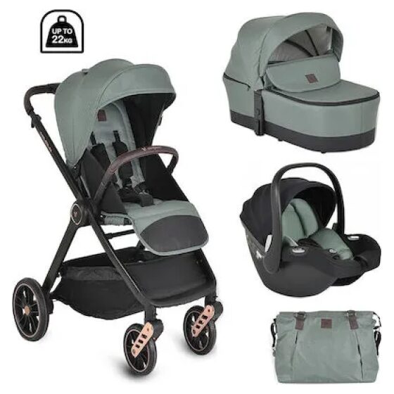 Πολυκαρότσι Cangaroo Macan 3 in 1 Grey - Image 8