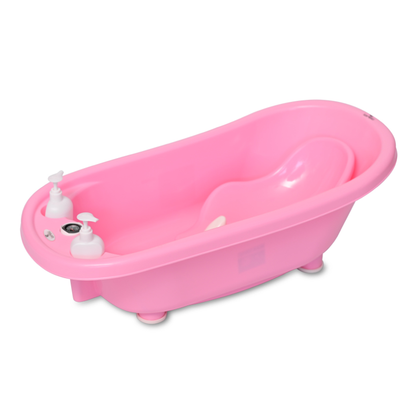 Βρεφική μπανιέρα με βάση, Lorelli Pink 10130820003 - Image 3