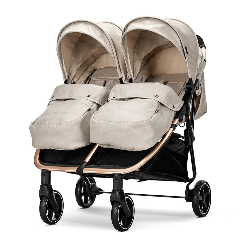 Καρότσι διδύμων Lorelli Duo Beige 10021542507 - Image 3