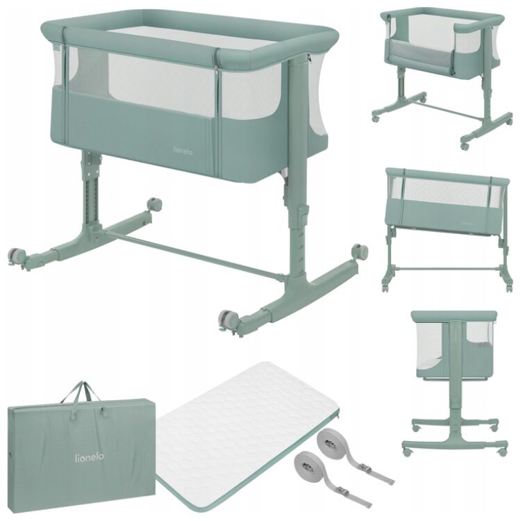 Λίκνο Συγκοίμησης Lionelo Aurora Green Sage