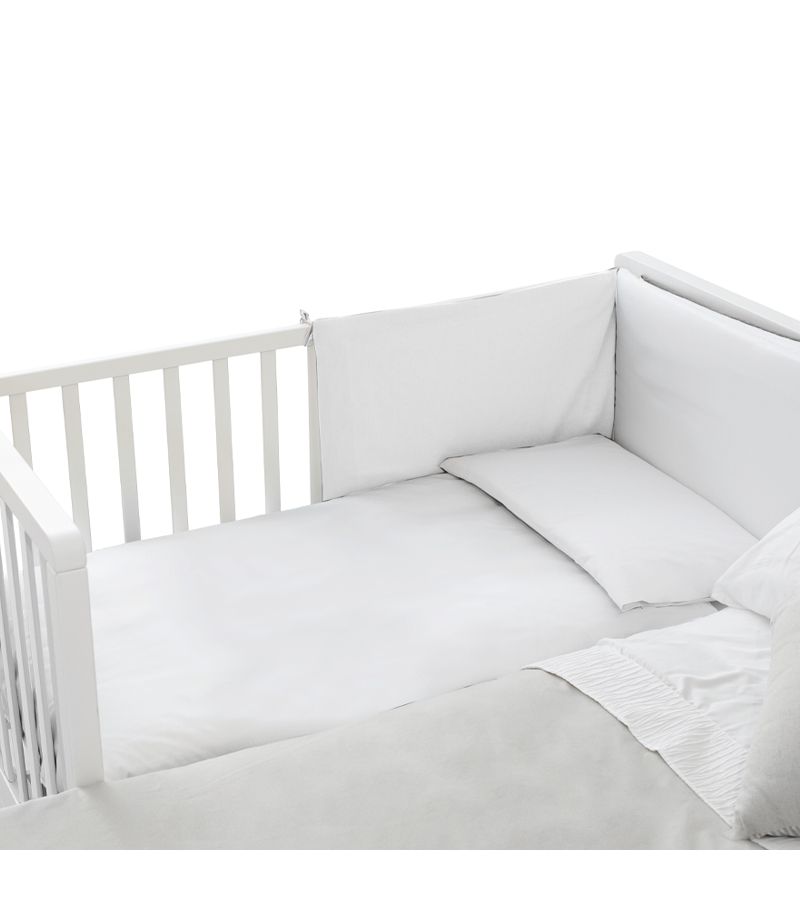 Βρεφικό Σετ Pali Win Bianco-Naturale με λίκνο, κρεβάτι, στρώματα και προστατευτικό κάγκελο - Image 3