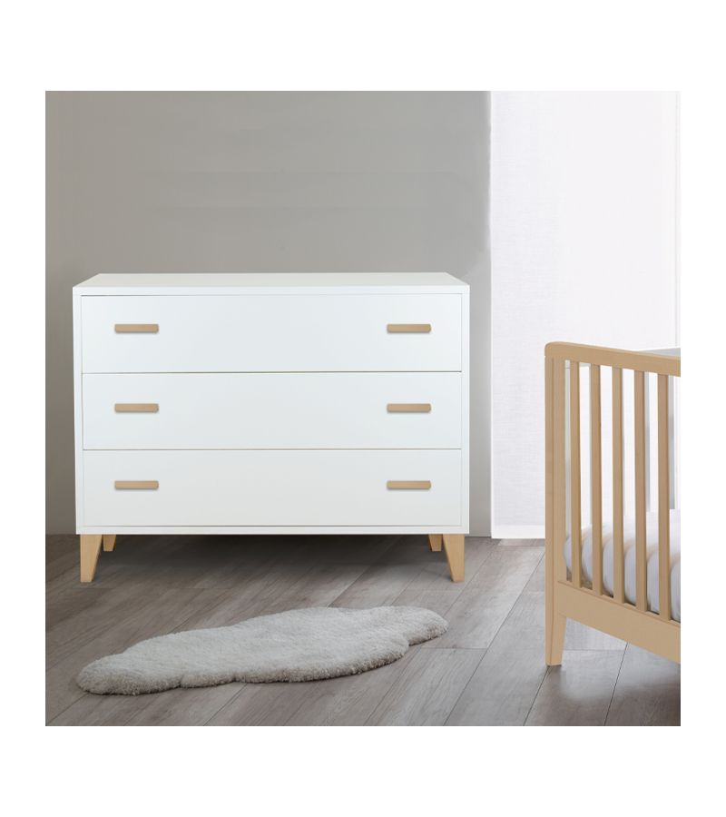 Συρταριέρα Palin Win Bianco-Naturale