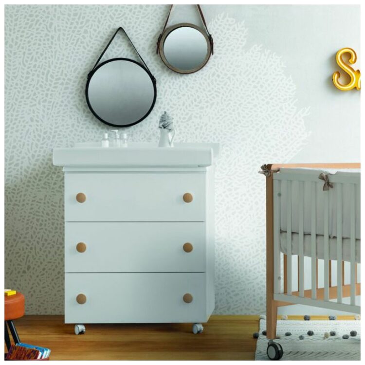 Μπανάκι - Αλλαξιέρα Pali Win Bianco-Naturale