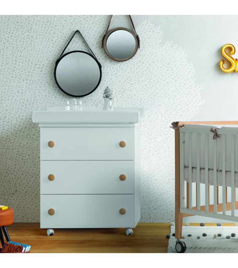 Μπανάκι - Αλλαξιέρα Pali Win Bianco-Naturale