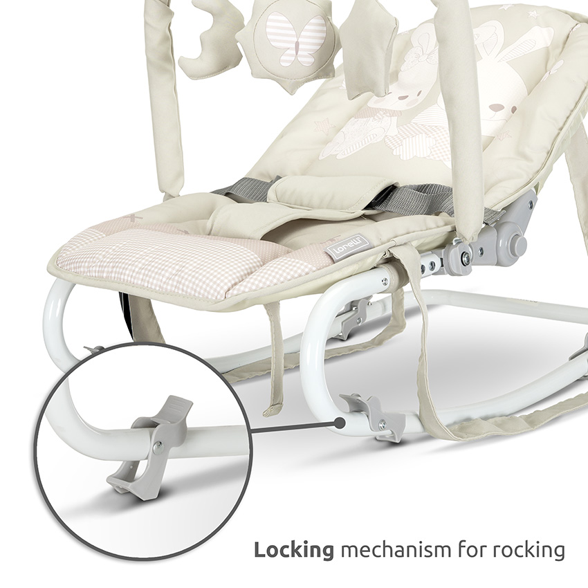 Ρηλάξ Lorelli Eliza Beige Bunnies 10110142509 - Image 6