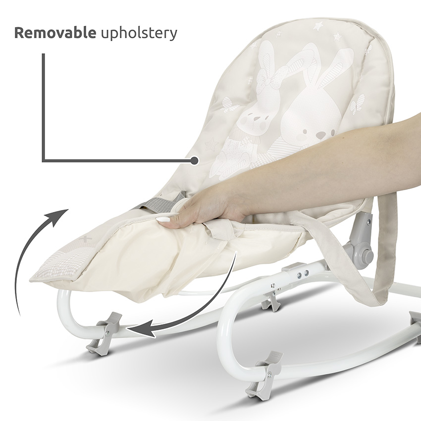 Ρηλάξ Lorelli Eliza Beige Bunnies 10110142509 - Image 10