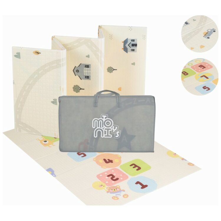 Πτυσσόμενο στρώμα παιχνιδιού Moni XPE Digital Track