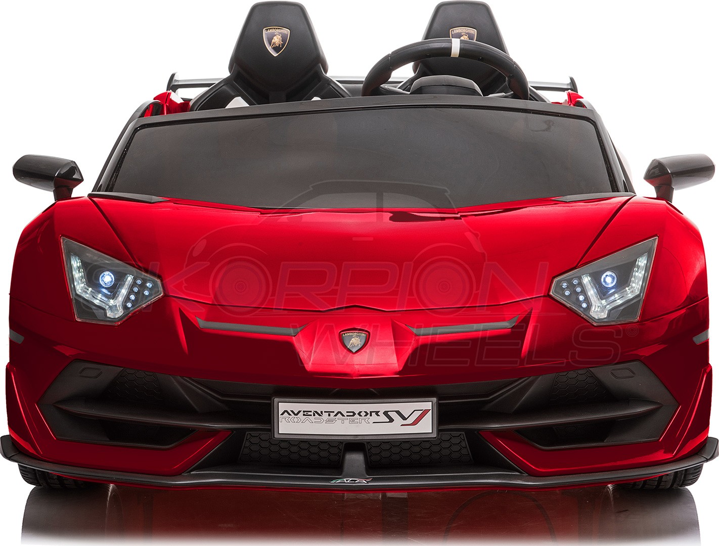 Ηλεκτροκίνητο παιδικό αυτοκίνητο Skorpion Lamborghini Aventador SVJ Original 24V Κόκκινο - 52460691 - Image 4