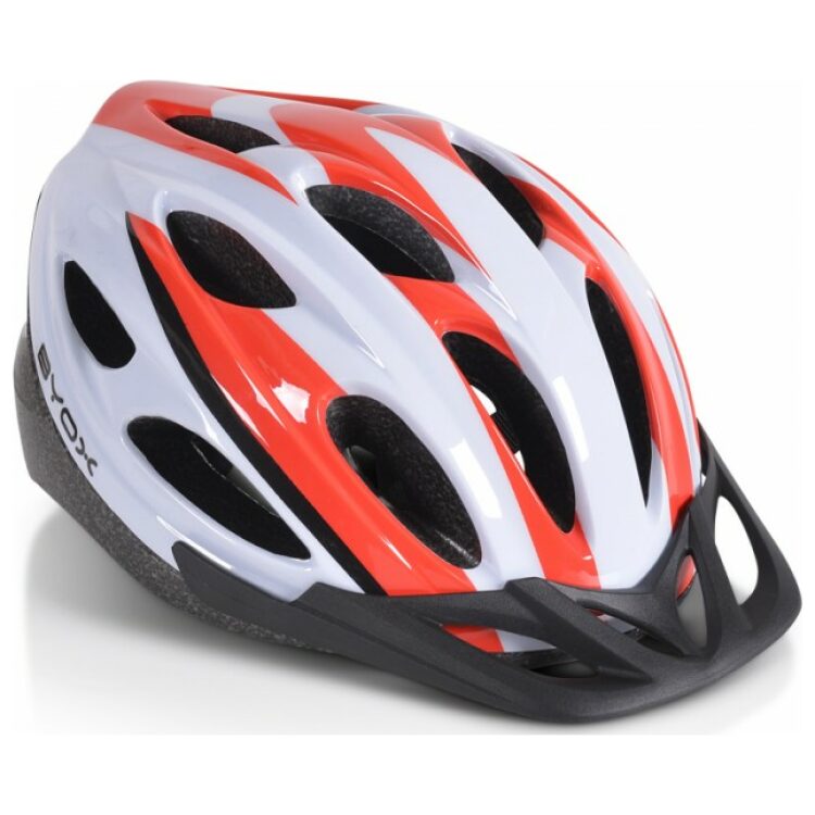 Kράνος ποδηλάτου με φωτάκι Led, Byox Y02 Red L 58-62cm