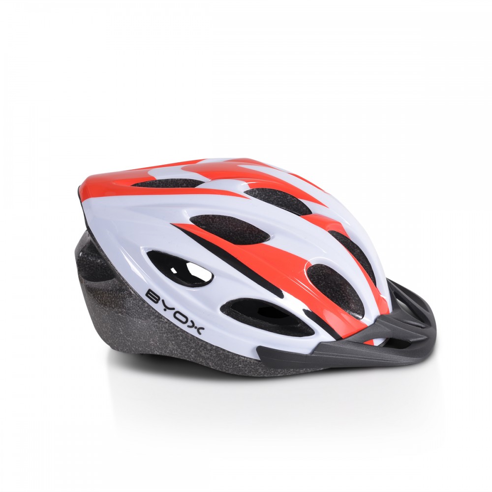 Kράνος ποδηλάτου με φωτάκι Led, Byox Y02 Red L 58-62cm - Image 2