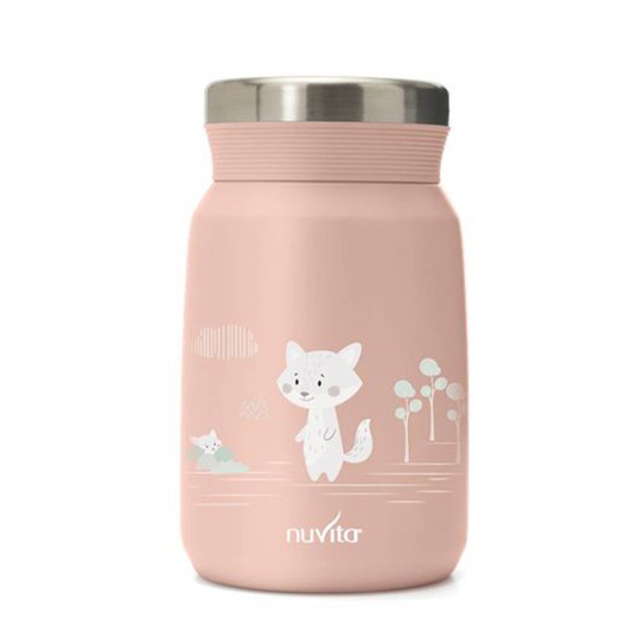 Θερμός φαγητού Nuvita 500ml English Rose