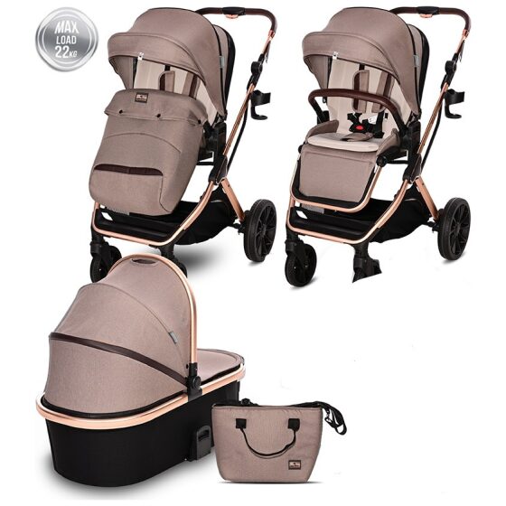 Πολυκαρότσι Lorelli Glory 2 in 1 Pearl Beige