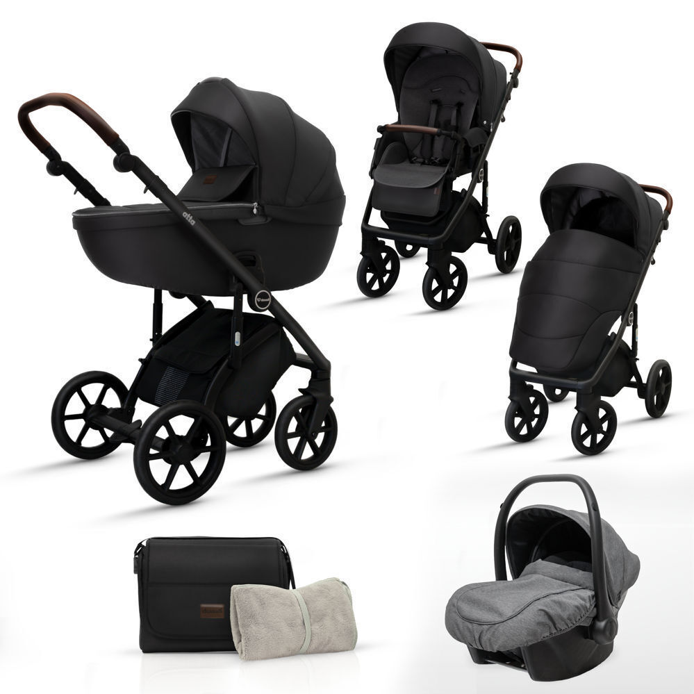 Πολυκαρότσι Dovadi Atta 3 in 1 Raven