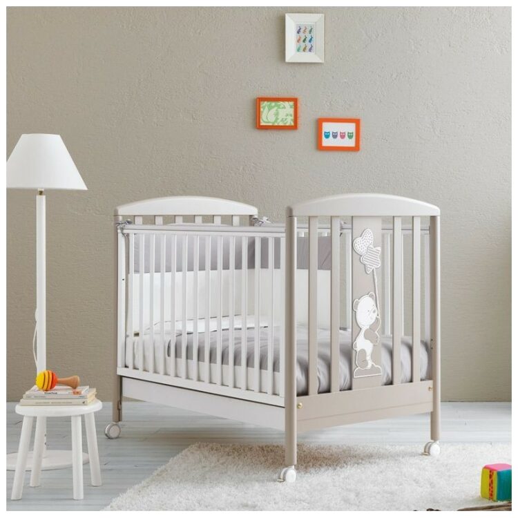 Βρεφικό κρεβατάκι Pali Orsetto Tortora