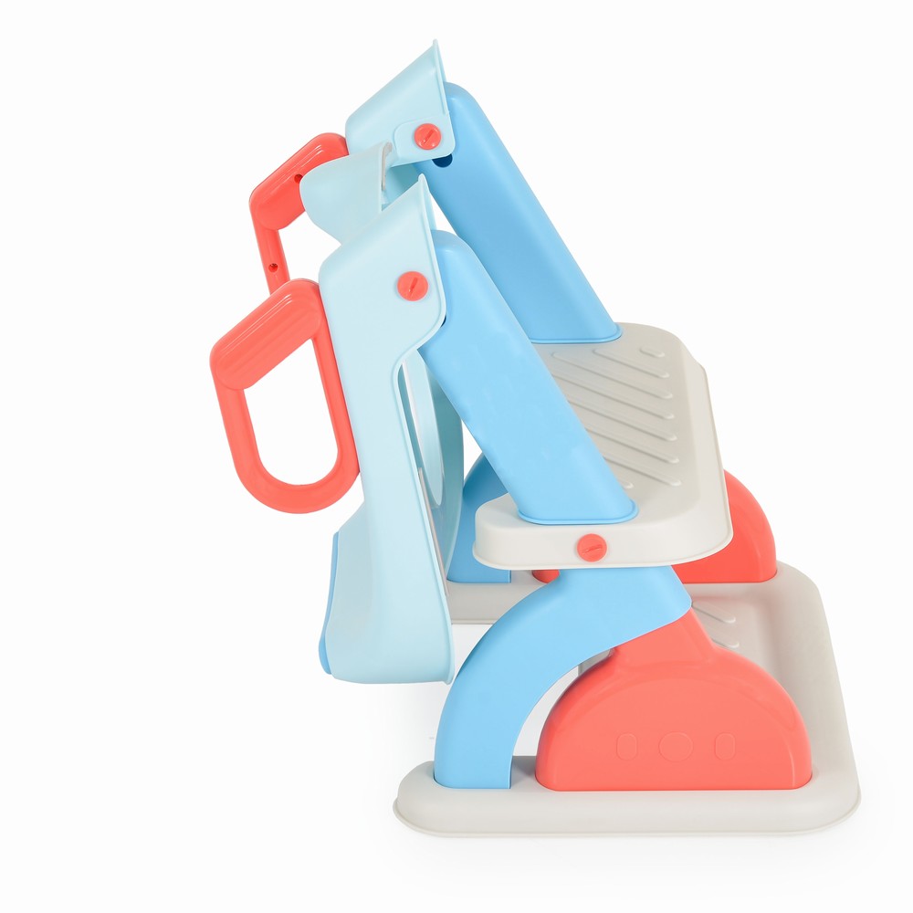 Εκπαιδευτικό κάθισμα τουαλέτας με σκάλα, Moni Murray Blue - Image 2