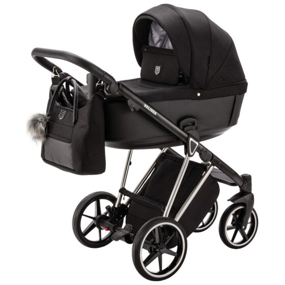 Πολυκαρότσι Adamex Belissa Special Edition 3 in 1 Black-Silver