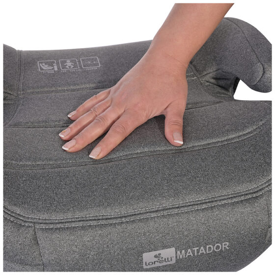 Κάθισμα αυτοκινήτου Lorelli Matador Isofix attach Black Jasper 125-150CM - Image 3