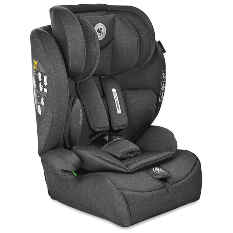 Κάθισμα αυτοκινήτου Lorelli Adventure i-Size 76-150cm Black Jasper 10071942401