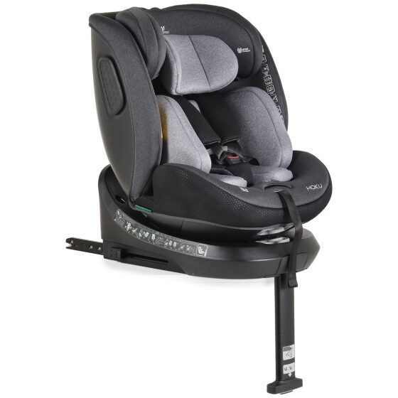 Κάθισμα αυτοκινήτου Cangaroo Hoku Olive Grey, i-Size 40-150cm 360° Isofix