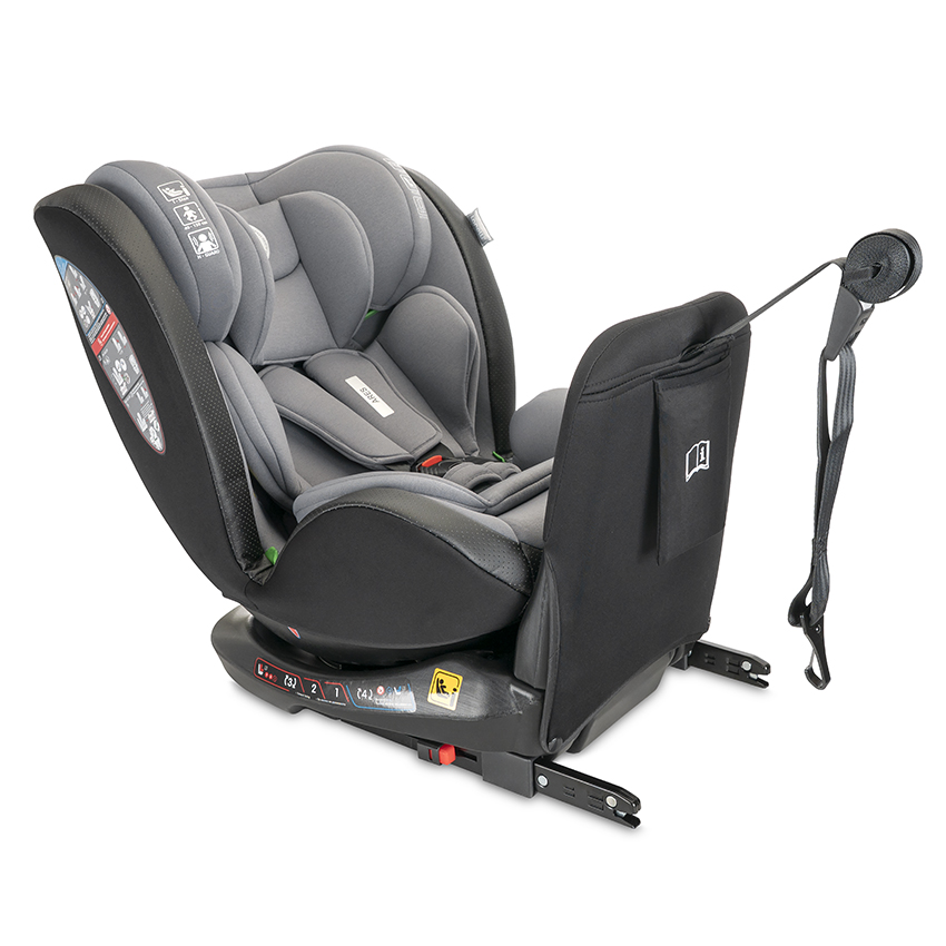 Κάθισμα αυτοκινήτου Lorelli Ares i-Size Isofix 360 Anti Rebound Bar 40-150cm Grey 10071792506 - Image 2