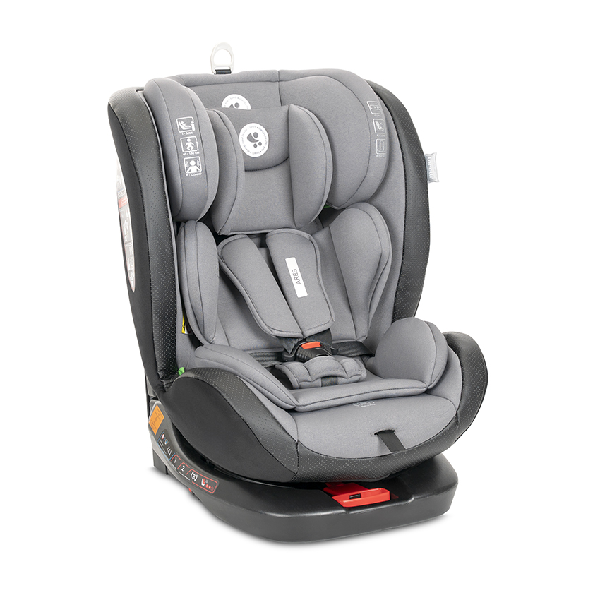 Κάθισμα αυτοκινήτου Lorelli Ares i-Size Isofix 360 Anti Rebound Bar 40-150cm Grey 10071792506