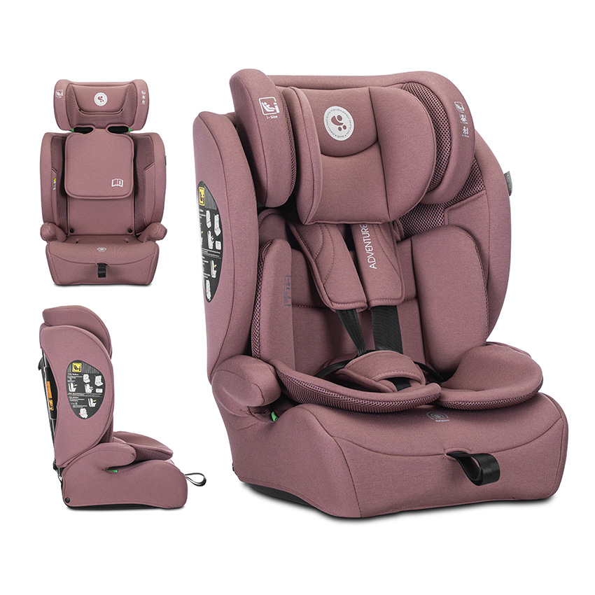 Κάθισμα αυτοκινήτου Lorelli Adventure i-Size 76-150cm Pink 10071942605