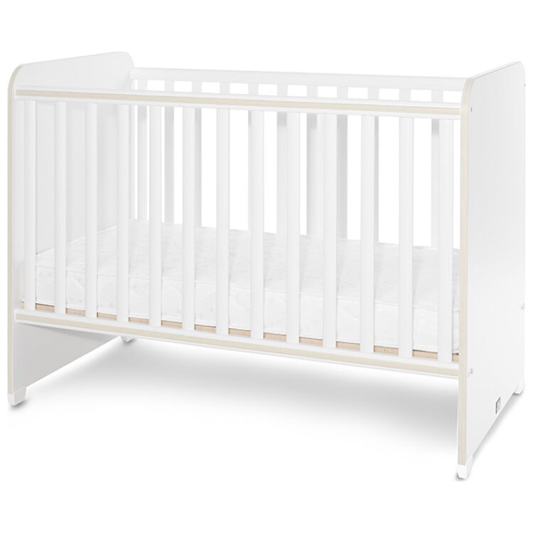 Βρεφικό κρεβάτι Lorelli Sweet Dream White+Light Oak
