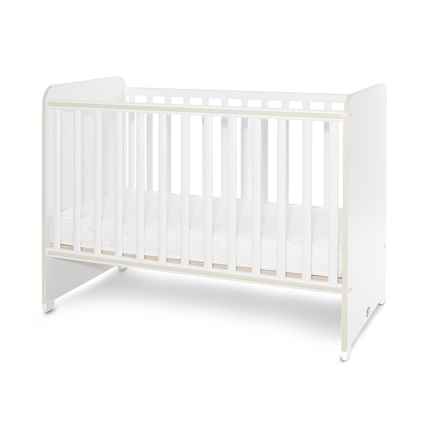 Βρεφικό κρεβάτι Lorelli Sweet Dream White+Light Oak
