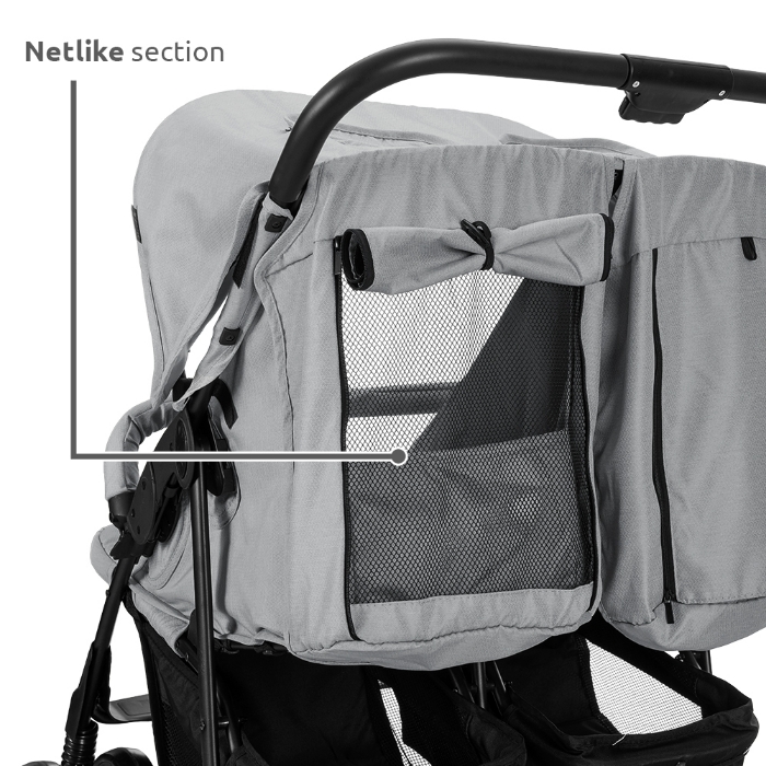 Καρότσι διδύμων Lorelli Twin Beige 10020072507 - Image 9