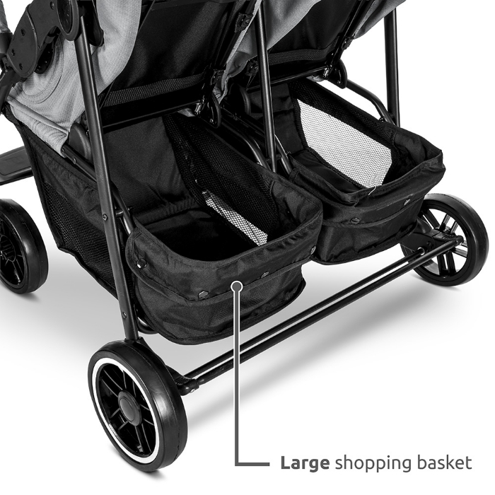 Καρότσι διδύμων Lorelli Twin Beige 10020072507 - Image 15
