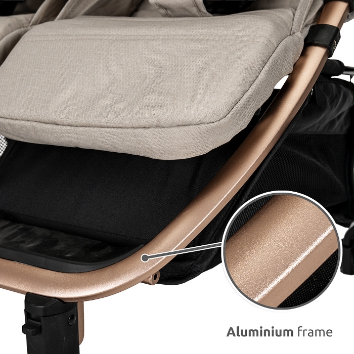 Καρότσι διδύμων Lorelli Duo Black 10021542501 - Image 6