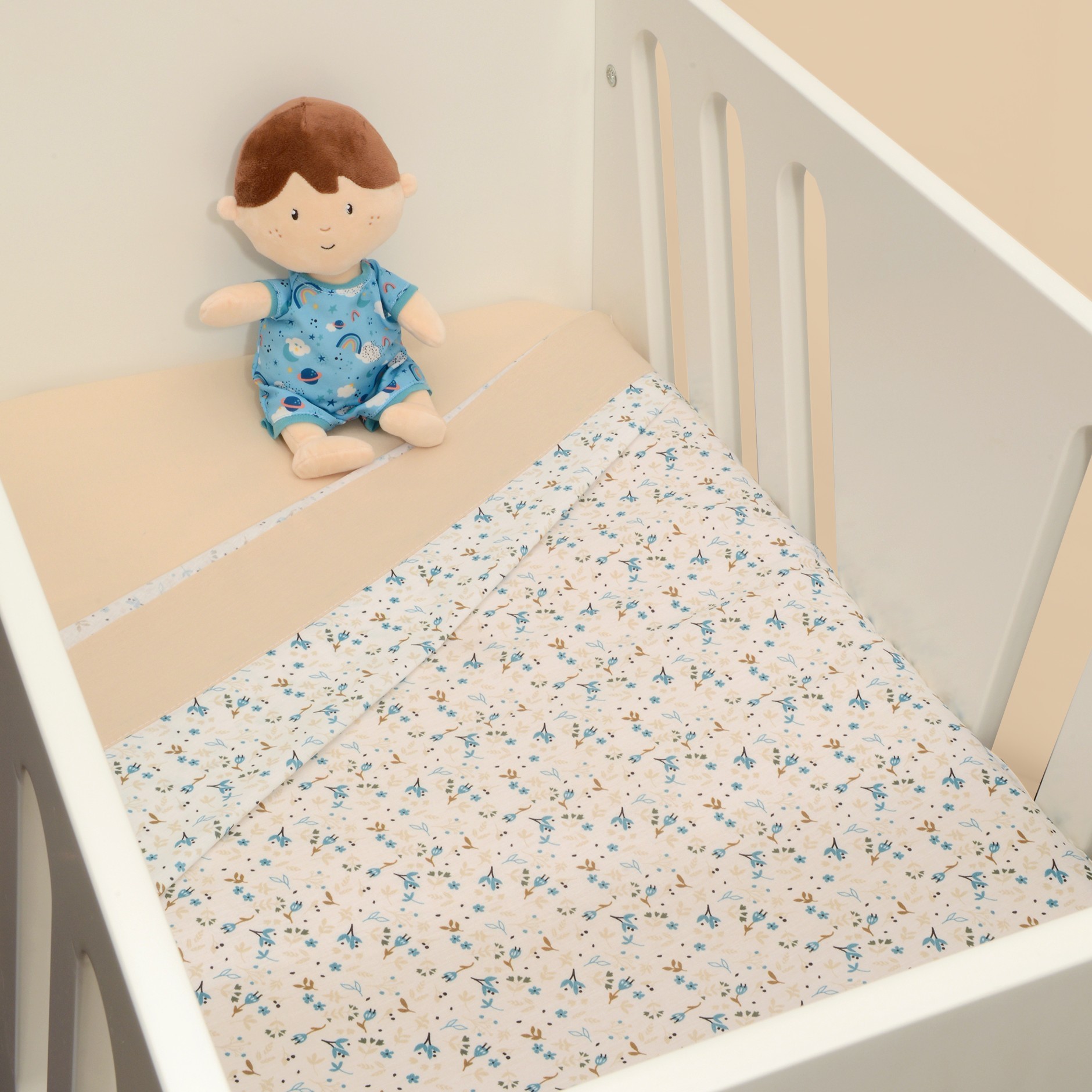 Σεντόνια λίκνου σετ 2 τεμ. Baby Oliver des. 217