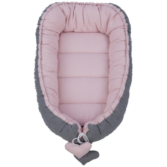 Βρεφική φωλιά Tuttolina Waffle Pink TUK20-WP - Image 2