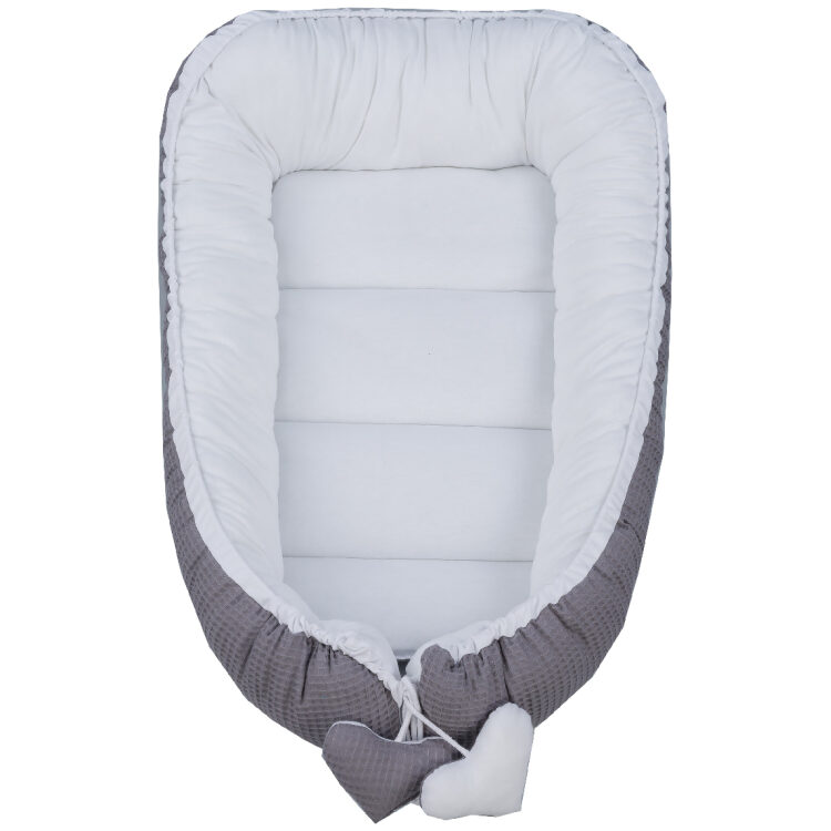 Βρεφική φωλιά Tuttolina Waffle Grey TUK22-WG