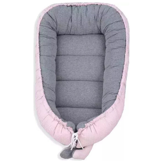 Βρεφική φωλιά Tuttolina Waffle Pink TUK20-WP